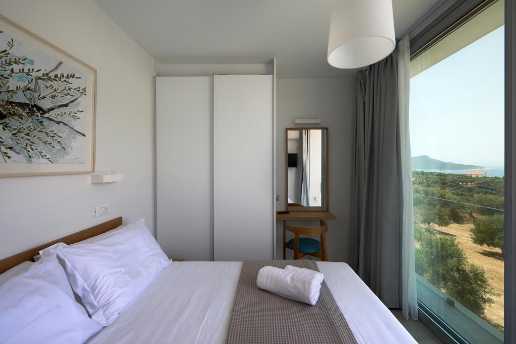 Voodi või voodid majutusasutuse Kalypso Residence toas