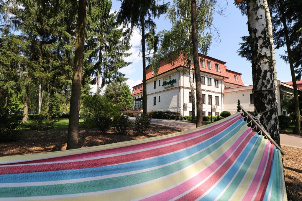 Vonkajšia záhrada v ubytovaní Hotel Afrodyta Business & Spa