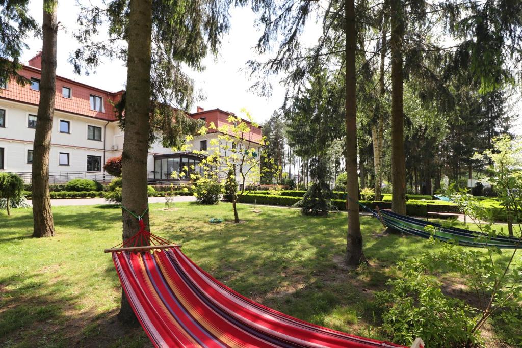 Vonkajšia záhrada v ubytovaní Hotel Afrodyta Business & Spa