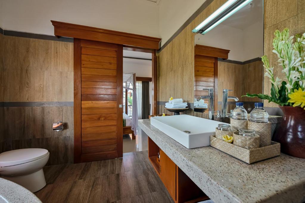 Koupelna v ubytování Cenik Villa Ubud