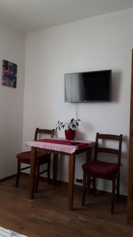 TV a/nebo společenská místnost v ubytování Ubytovanie na súkromí