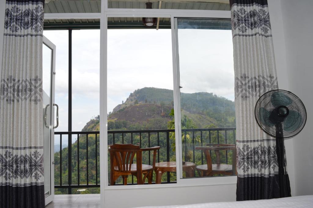 Nespecifikovaný výhled na hory nebo výhled na hory při pohledu z bed and breakfast