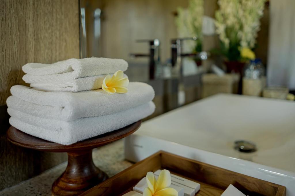 Koupelna v ubytování Cenik Villa Ubud