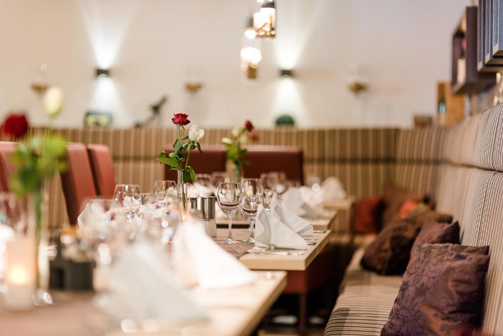 Nápoje v ubytování Romantik Hotel Ahrenberg