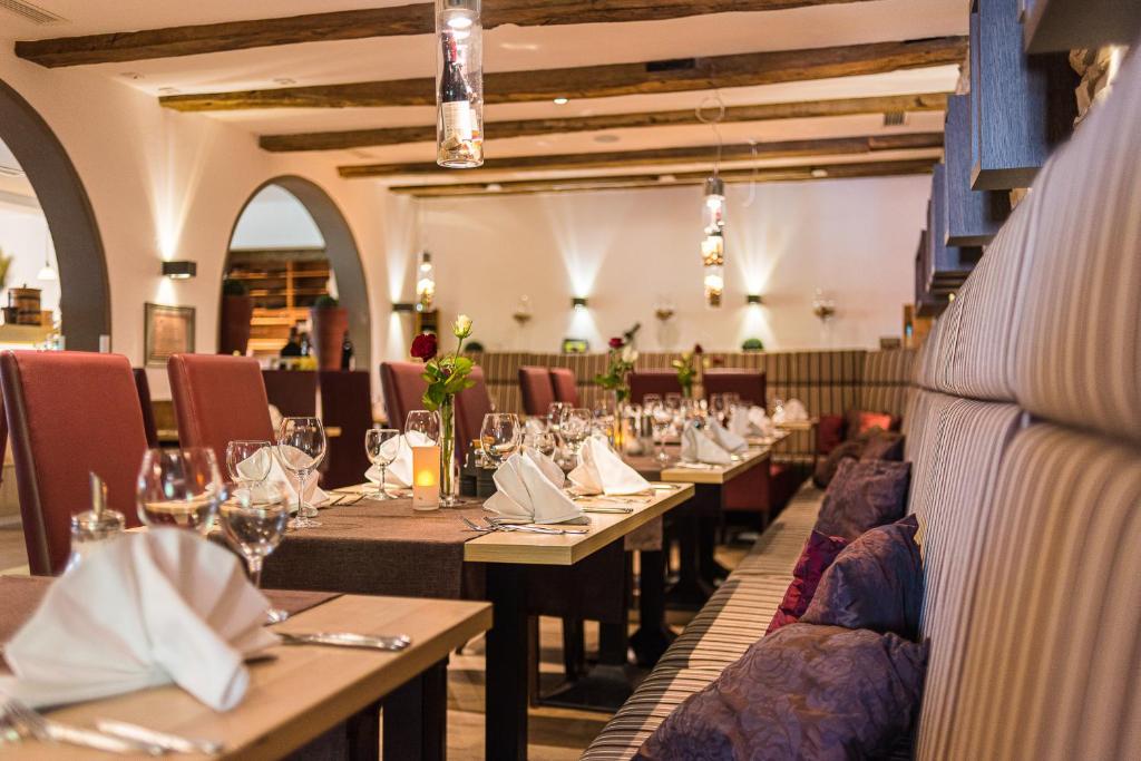 Restaurace v ubytování Romantik Hotel Ahrenberg