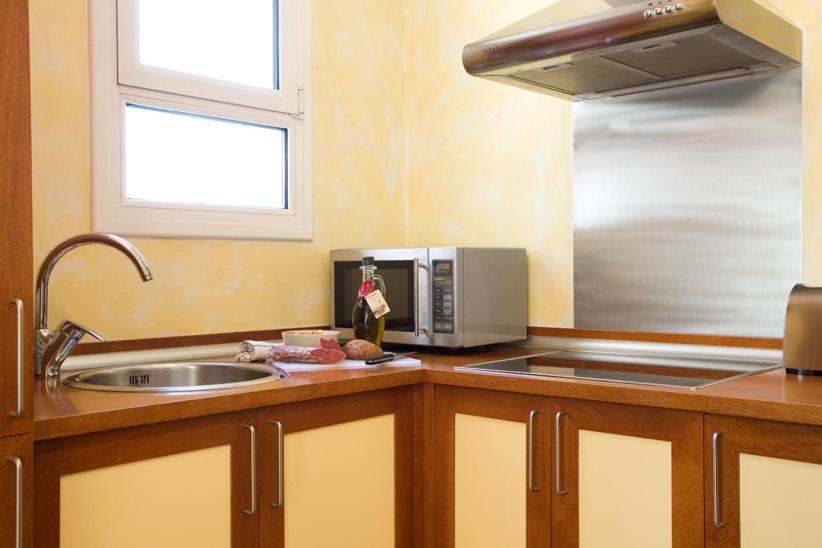 A kitchen or kitchenette at Gaudi Views Apartment