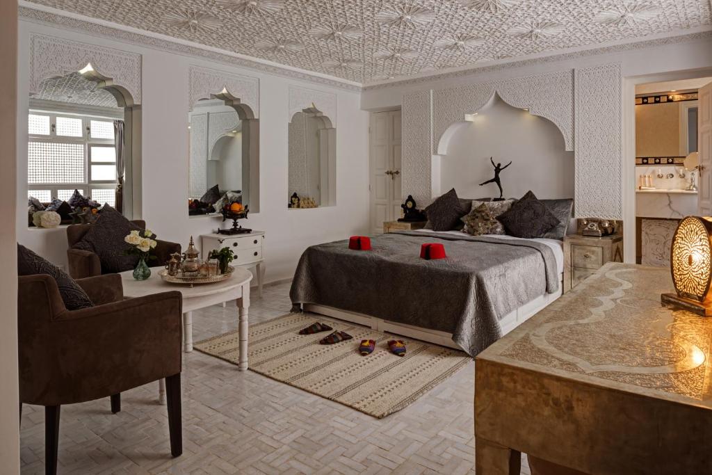 Posezení v ubytování Riad Star by Marrakech Riad