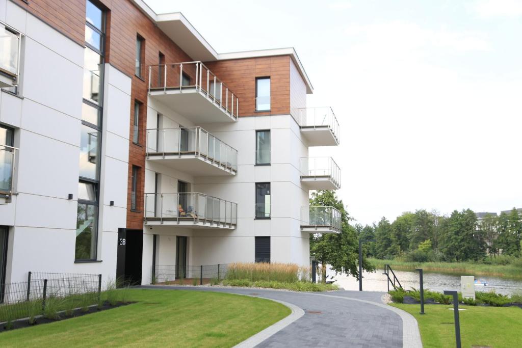 Budova, v ktorej sa apartmán nachádza