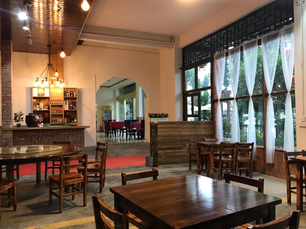 Posezení v ubytování Enshi Grand Canyon Chunlun Farmstay