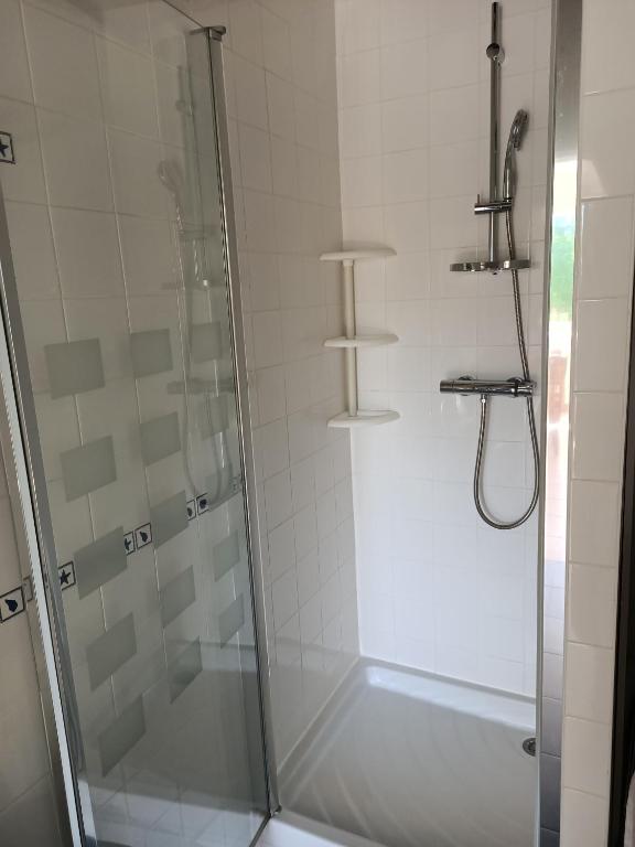 Koupelna v ubytování Appartement Gerezitenia