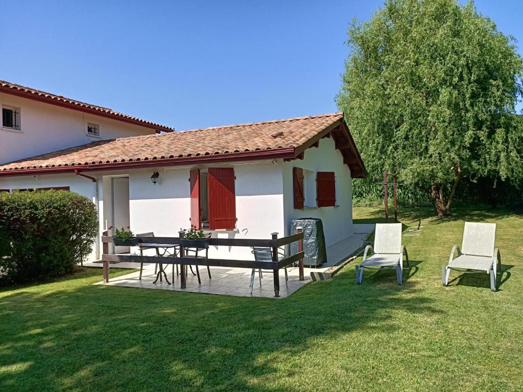 Zahrada ubytování Appartement Gerezitenia