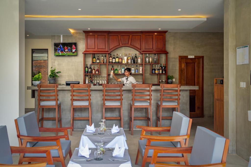 Nápoje v ubytování Mony Reach Angkor Hotel