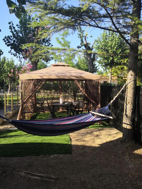Zahrada ubytování Camping Torre Mucchia