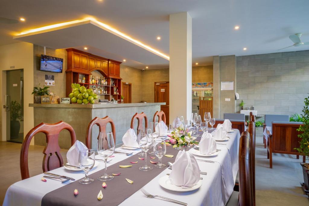 Restaurace v ubytování Mony Reach Angkor Hotel