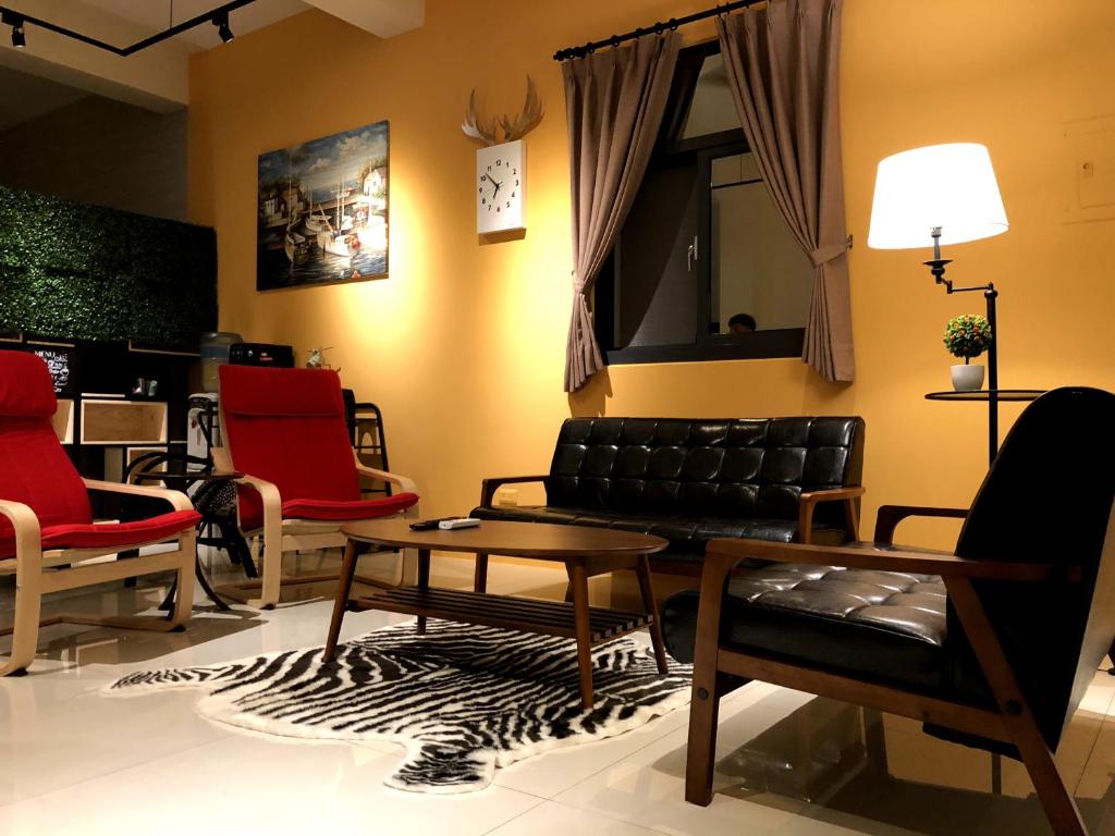 Posezení v ubytování Warm B&B