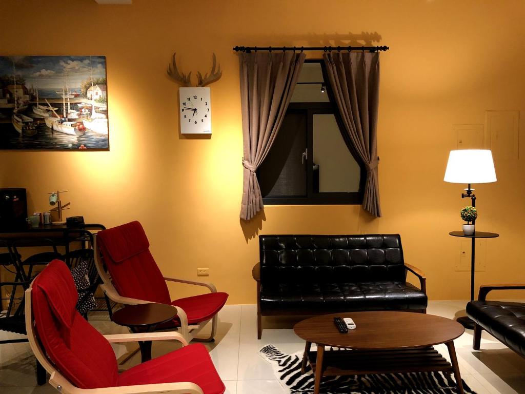Posezení v ubytování Warm B&B