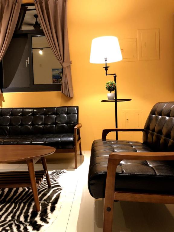 Posezení v ubytování Warm B&B