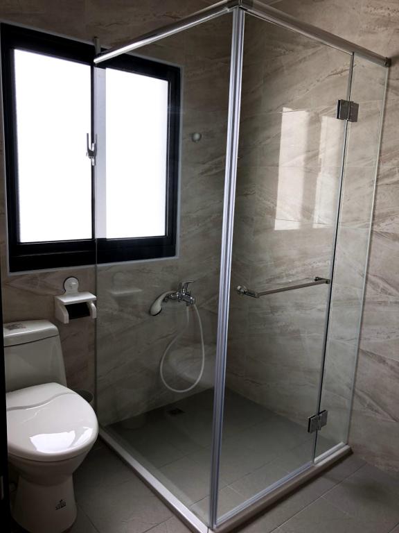 Koupelna v ubytování Warm B&B