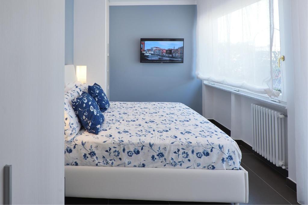 Łóżko lub łóżka w pokoju w obiekcie Costa d'Amalfi Apartments