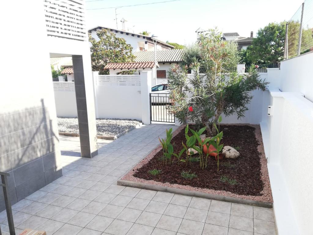 Zahrada ubytování Vacaciones Perfectas en la Playa Calafell