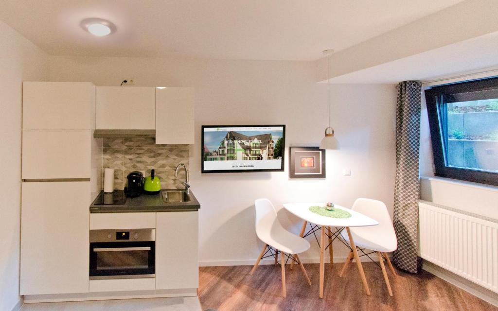 Eco Smart Apartments Nürnberg Süd - Comfort Studio Appartement - Kelder