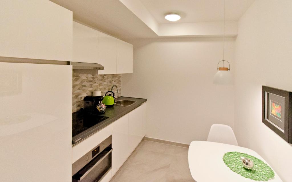 Eco Smart Apartments Nürnberg Süd - Comfort Suite Appartement Kelder (kelder) Met Bankbed