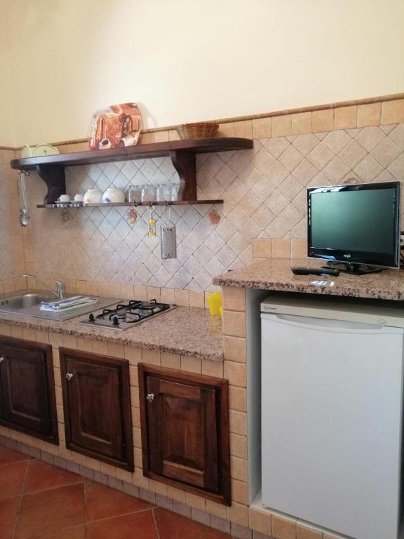 Kuchnia lub aneks kuchenny w obiekcie Villa Oasi Dei Sogni