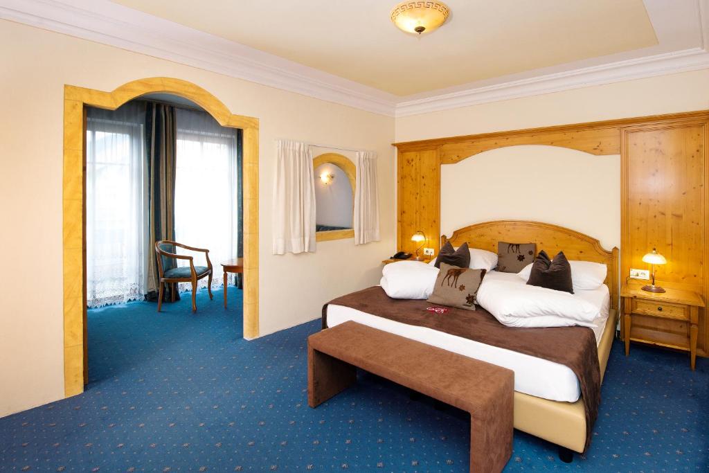 Postel nebo postele na pokoji v ubytování Hotel Engel