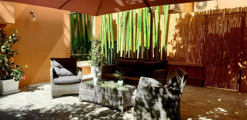 Posezení v ubytování Casa Dominova de Luxe