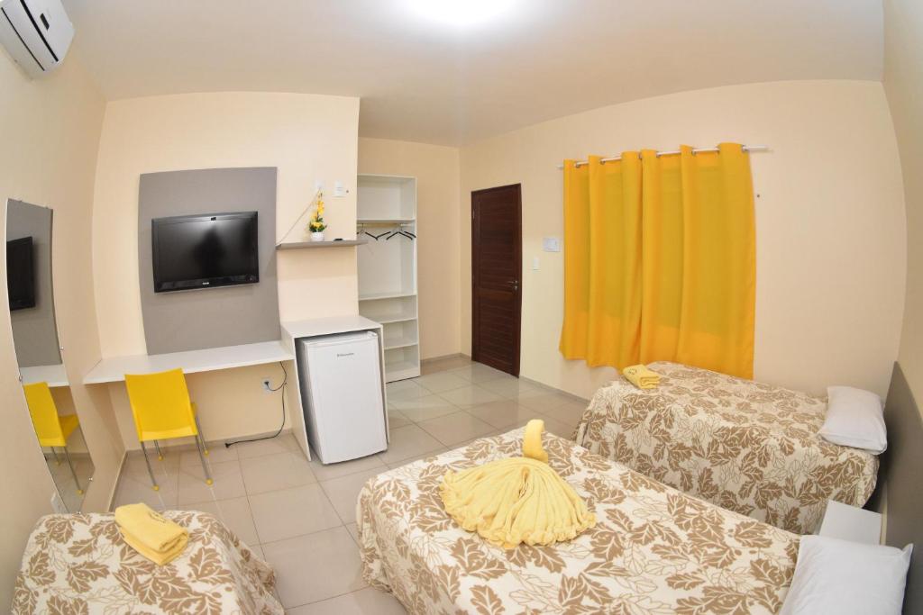 Pousada e Pensionato Dona Rosa - Crato,CE - Comfort Triple Room