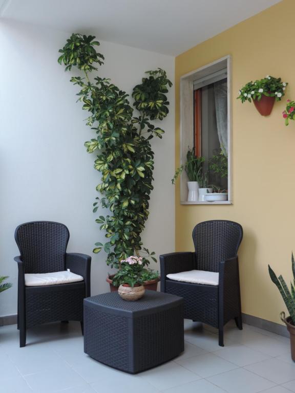 Posezení v ubytování Artemide B&B