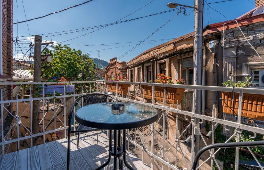 Balkón nebo terasa v ubytování Golden Light Hotel