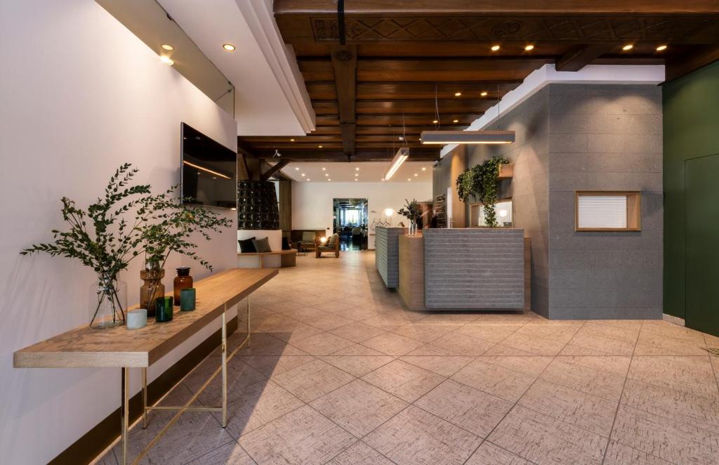 Vstupní hala nebo recepce v ubytování Hotel Al Sorriso Greenpark & Wellness
