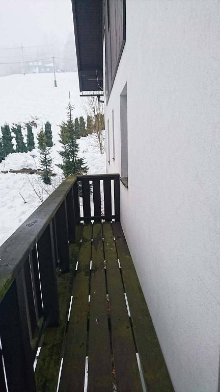 Balkón nebo terasa v ubytování Apartmány EDDY