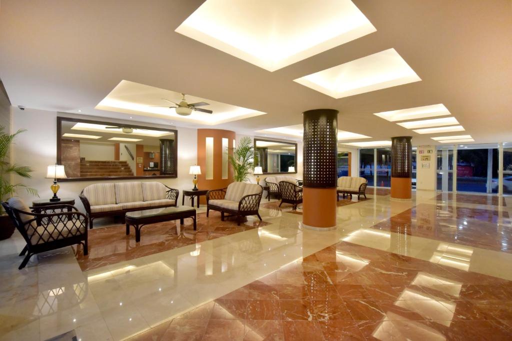 Posezení v ubytování Hotel Bonampak