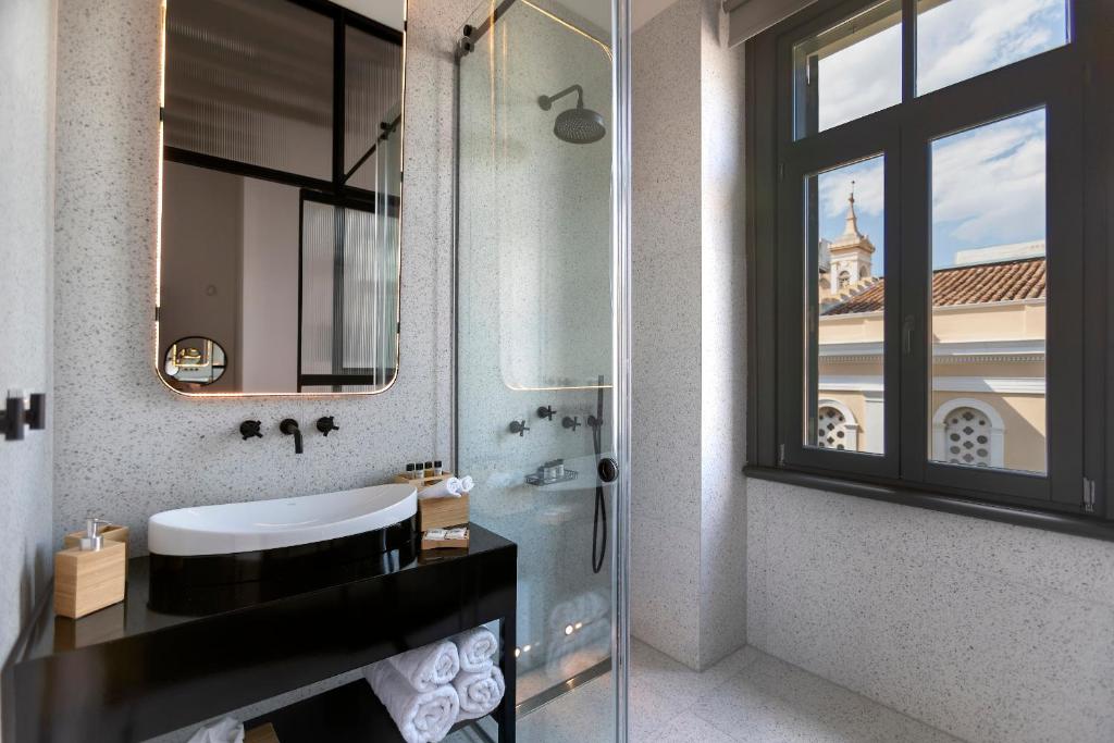 Kúpeľňa v ubytovaní Noma Hotel