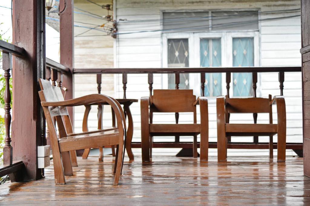 Balkón nebo terasa v ubytování Huan Kawin Est.58 Lanna Home & Collection