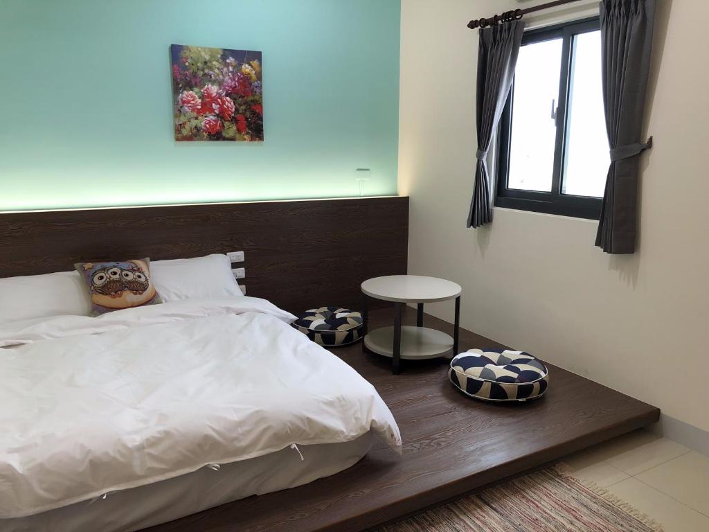 Postel nebo postele na pokoji v ubytování Warm B&B