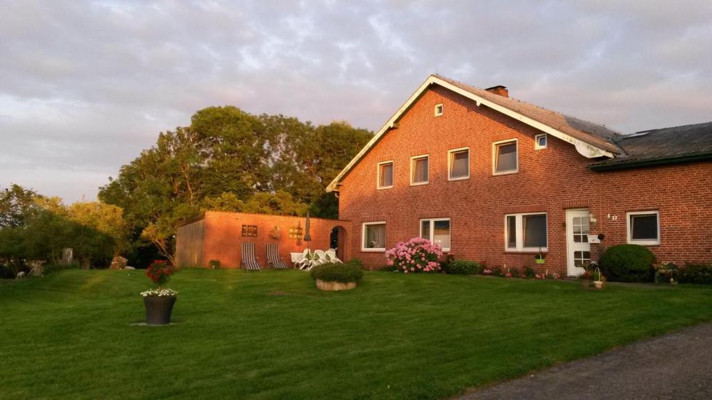 Κήπος έξω από το Ferienhof-Friedenshof-Gerste