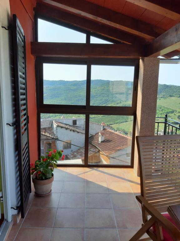 Balkón nebo terasa v ubytování Guesthouse Villa Marija