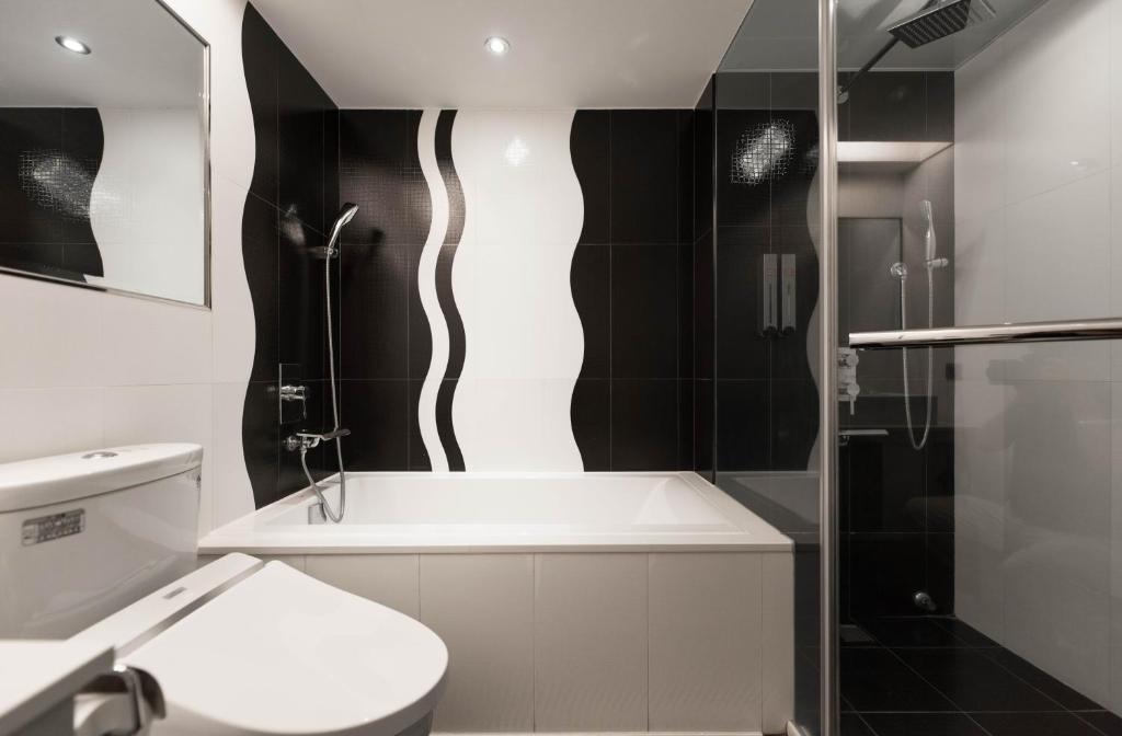 Koupelna v ubytování Saual Keh Hotel