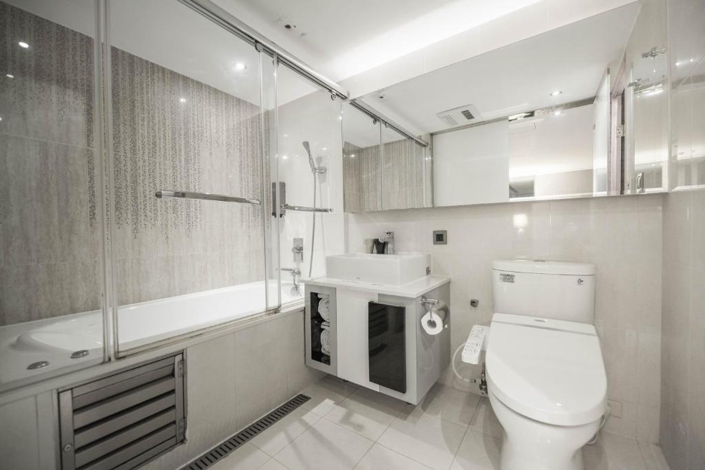 Koupelna v ubytování Saual Keh Hotel