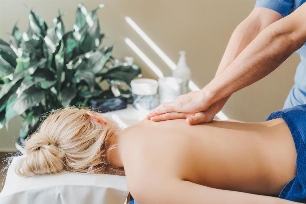 Lázně a/nebo wellness v ubytování Hotel Irys by Derenivska Kupil