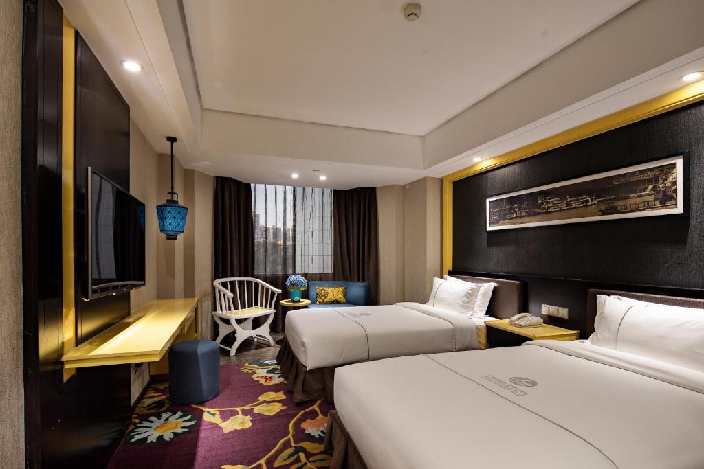 Insail Hotels -Huanshi Road Taojin Metro Station Guangzhou- Free shuttle bus for Canton Fair - Salle Jumelle D'affaires