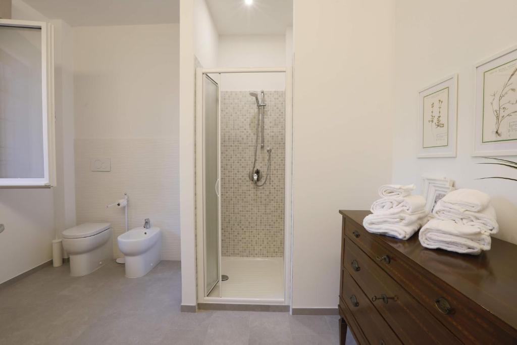 Koupelna v ubytování Pisacane61 B&B