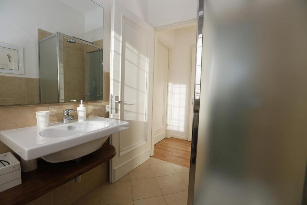Koupelna v ubytování Pisacane61 B&B