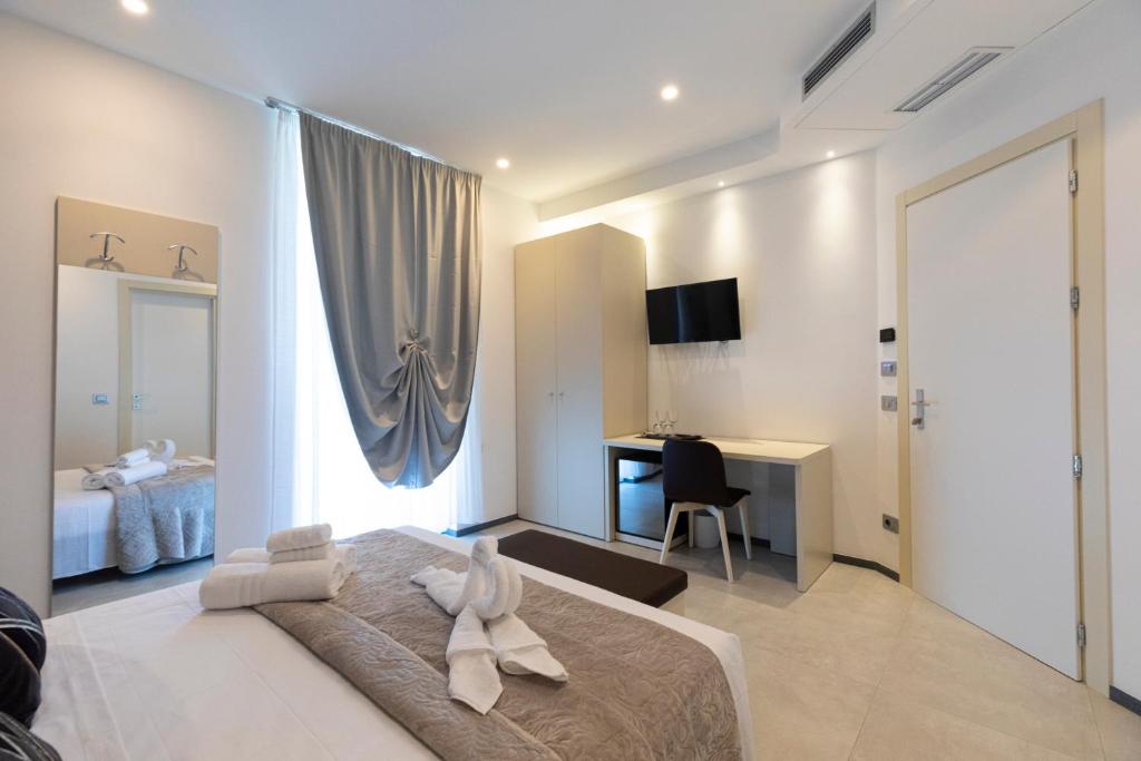 Postel nebo postele na pokoji v ubytování Millstone House