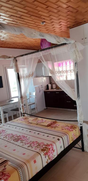 Postel nebo postele na pokoji v ubytování Villa Matina