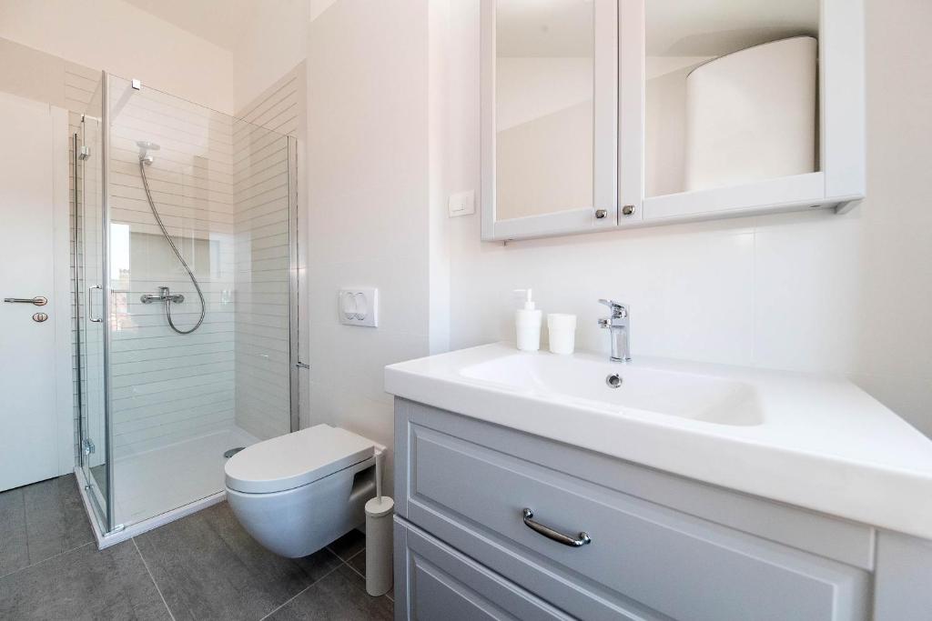Kúpeľňa v ubytovaní APARTMANI VIGO