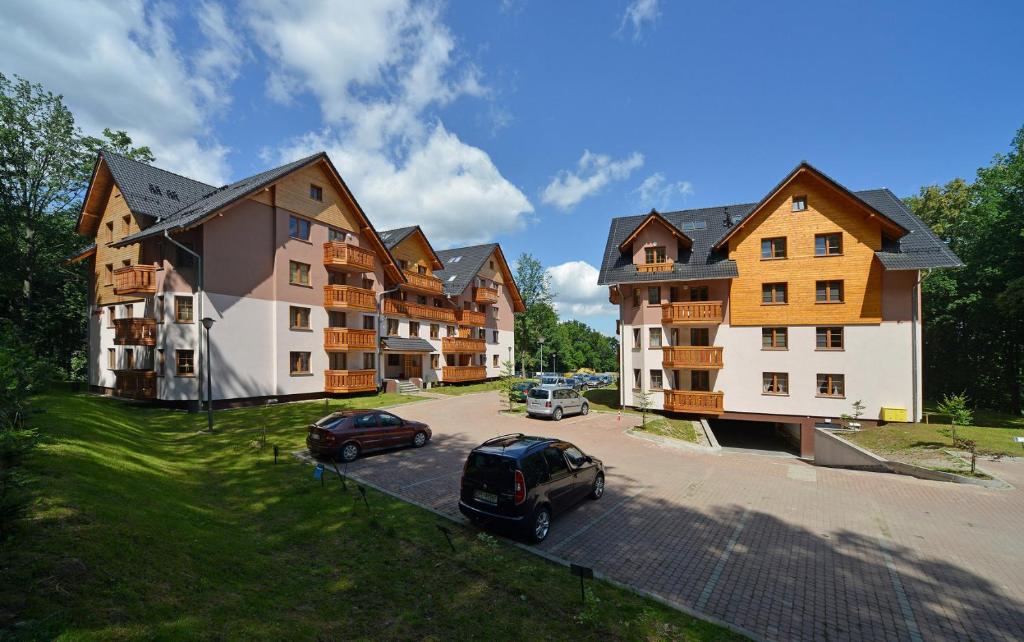 Budova, v ktorej sa apartmán nachádza